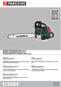 Manual Parkside PBKS 53 A1 Chainsaw
