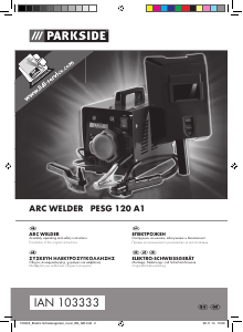 Manual Parkside IAN 103333 Welder