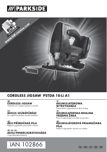 Manual Parkside PSTDA 18-Li A1 Jigsaw