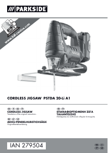 Manual Parkside PSTDA 20-Li A1 Jigsaw