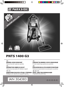 Manual Parkside PNTS 1400 G3 Aspirator