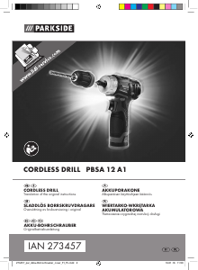 Manual Parkside IAN 273457 Drill-Driver