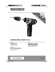 Manual Parkside IAN 86583 Drill-Driver