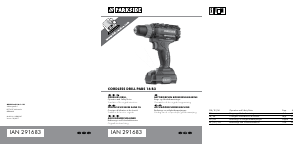 Manual Parkside IAN 291683 Drill-Driver