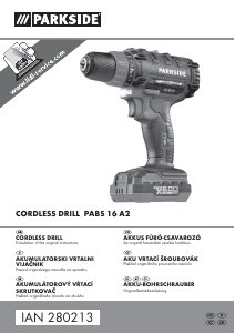 Manual Parkside IAN 280213 Drill-Driver