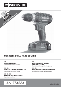 Manual Parkside IAN 274864 Drill-Driver