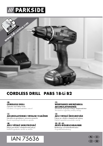 Manual Parkside IAN 75636 Drill-Driver