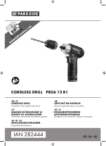 Manual Parkside IAN 282444 Drill-Driver