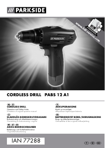Manual Parkside IAN 77288 Drill-Driver