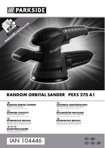 Manual Parkside IAN 104446 Random Orbital Sander