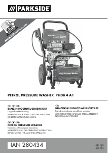 Manual Parkside PHDB 4 A1 Pressure Washer