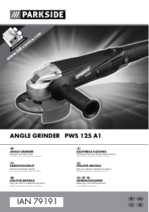 Manual Parkside IAN 79191 Angle Grinder