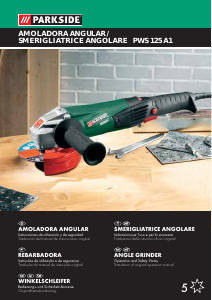 Manual Parkside IAN 67037 Angle Grinder