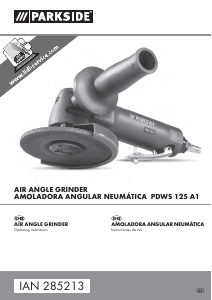 Manual Parkside IAN 285213 Angle Grinder