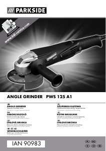 Manual Parkside IAN 90983 Angle Grinder