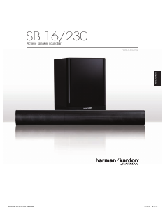 Handleiding Harman Kardon SB 16/230 Luidspreker