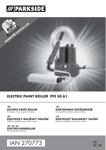 Manual Parkside PFE 50 A1 Paint Roller