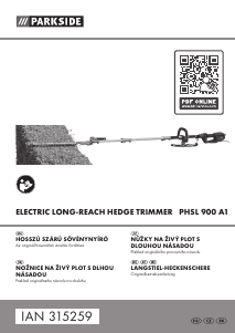 Bedienungsanleitung Parkside PHSL 900 A1 Heckenschere