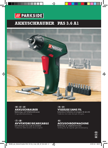 Manuale Parkside PAS 3.6 A1 Avvitatore