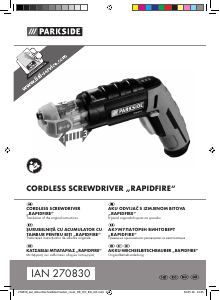 Manual Parkside IAN 270830 Screw Driver