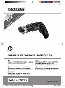 Manual Parkside IAN 283030 Șurubelniță