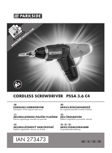 Manual Parkside PSSA 3.6 C4 Screw Driver