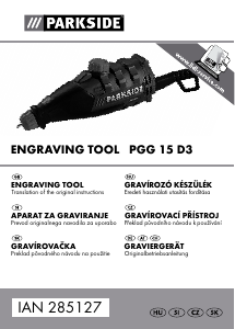 Priročnik Parkside PGG 15 D3 Graver