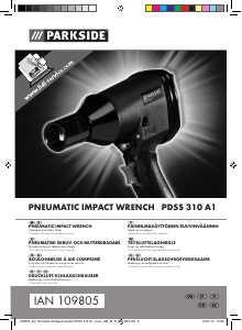 Manual Parkside IAN 109805 Impact Wrench