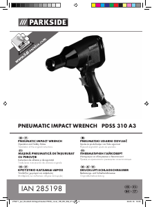 Manual Parkside PDSS 310 A3 Impact Wrench