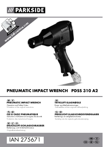 Manual Parkside PDSS 310 A2 Impact Wrench