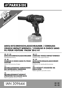 Manual Parkside IAN 309644 Impact Wrench