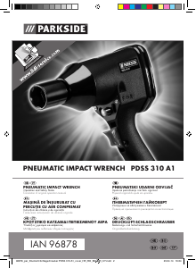 Manual Parkside IAN 96878 Impact Wrench