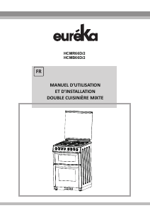 Mode d’emploi Eureka HCMB66D/2 Cuisinière