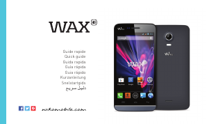 Manual Wiko Wax Telefone celular