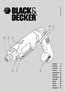 Manual Black and Decker HP9048 Aparafusadora