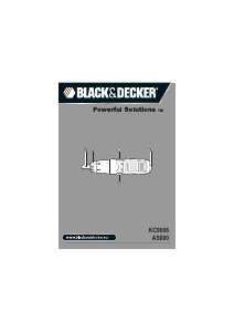 Manual Black and Decker AS600 Aparafusadora