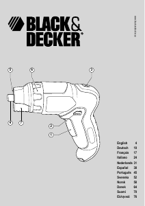 Bruksanvisning Black and Decker AS36LN Skruvdragare