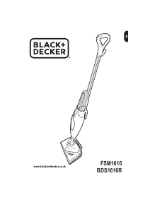 Manual de uso Black and Decker FSM1616 Limpiador de vapor