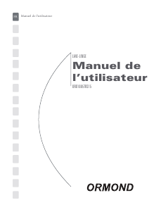 Mode d’emploi Ormond ORD1005TRS15 Lave-linge
