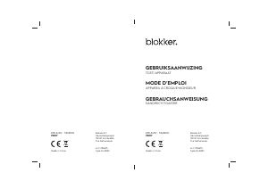 Bedienungsanleitung Blokker BL-80002 Kontaktgrill