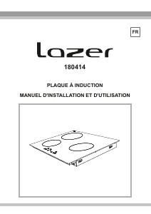 Mode d’emploi Lazer 180414 Table de cuisson
