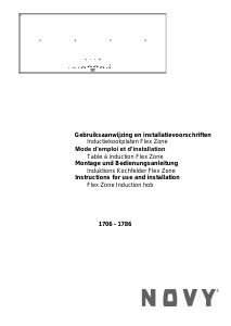 Bedienungsanleitung Novy 1786 Kochfeld