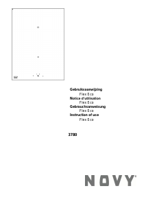 Handleiding Novy 3780 Kookplaat