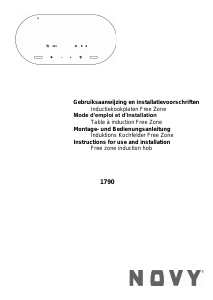 Handleiding Novy 1790 Kookplaat