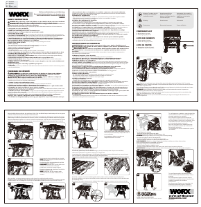 Handleiding Worx WX051 Werkbank