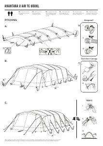 Handleiding Vango Anantara II Air TC 650XL Tent