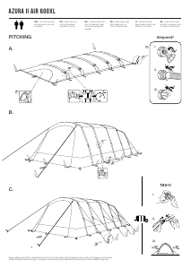 Bedienungsanleitung Vango Azura II Air 600XL Zelt