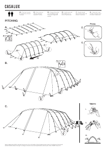 Manuale Vango Casa Lux Tenda