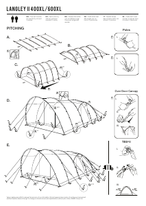 Manuál Vango Langley II 600XL Stan