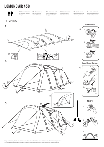 Manuale Vango Lomond Air 450 Tenda